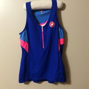 Girls Castelli bike jersey large